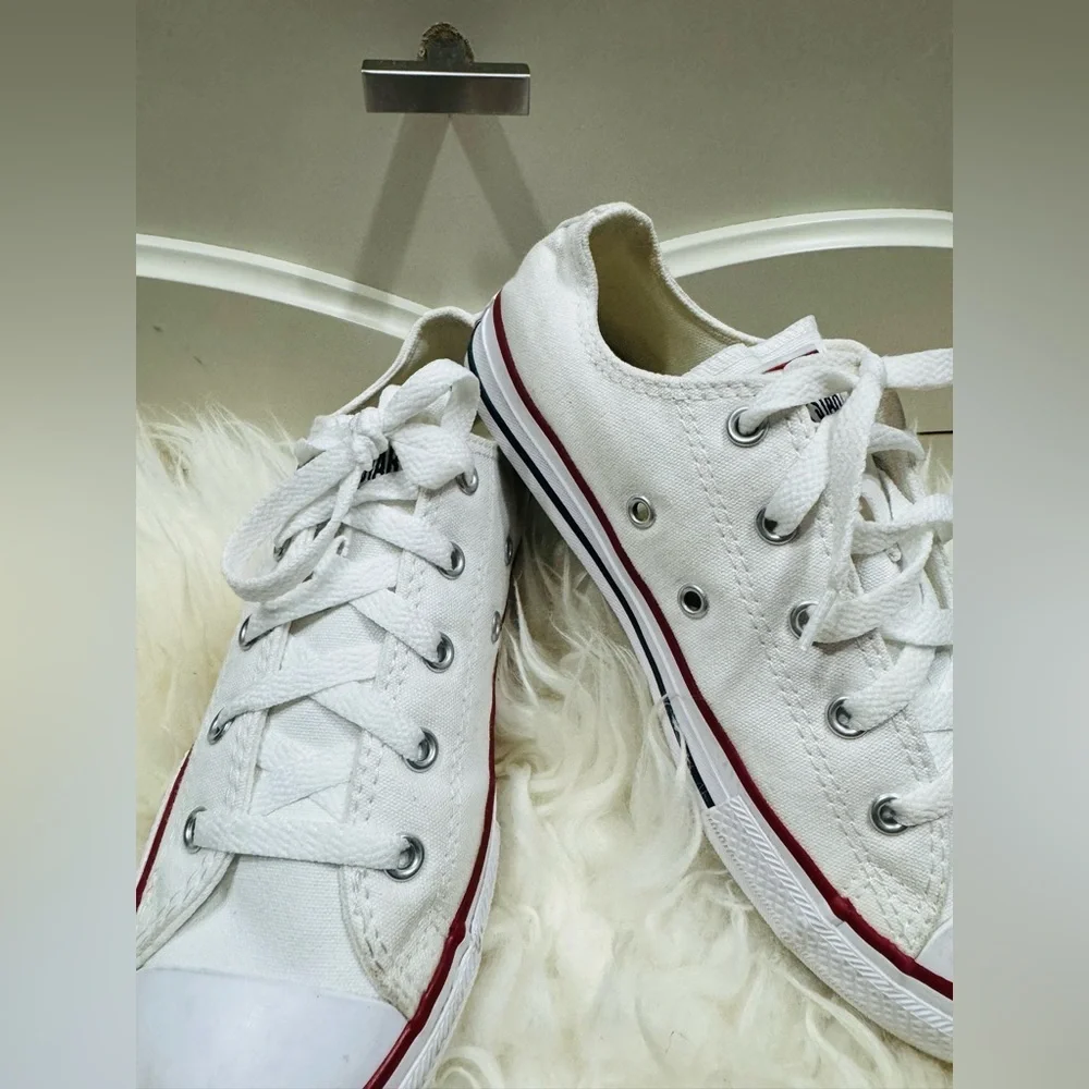 White Kids Converse Shoes